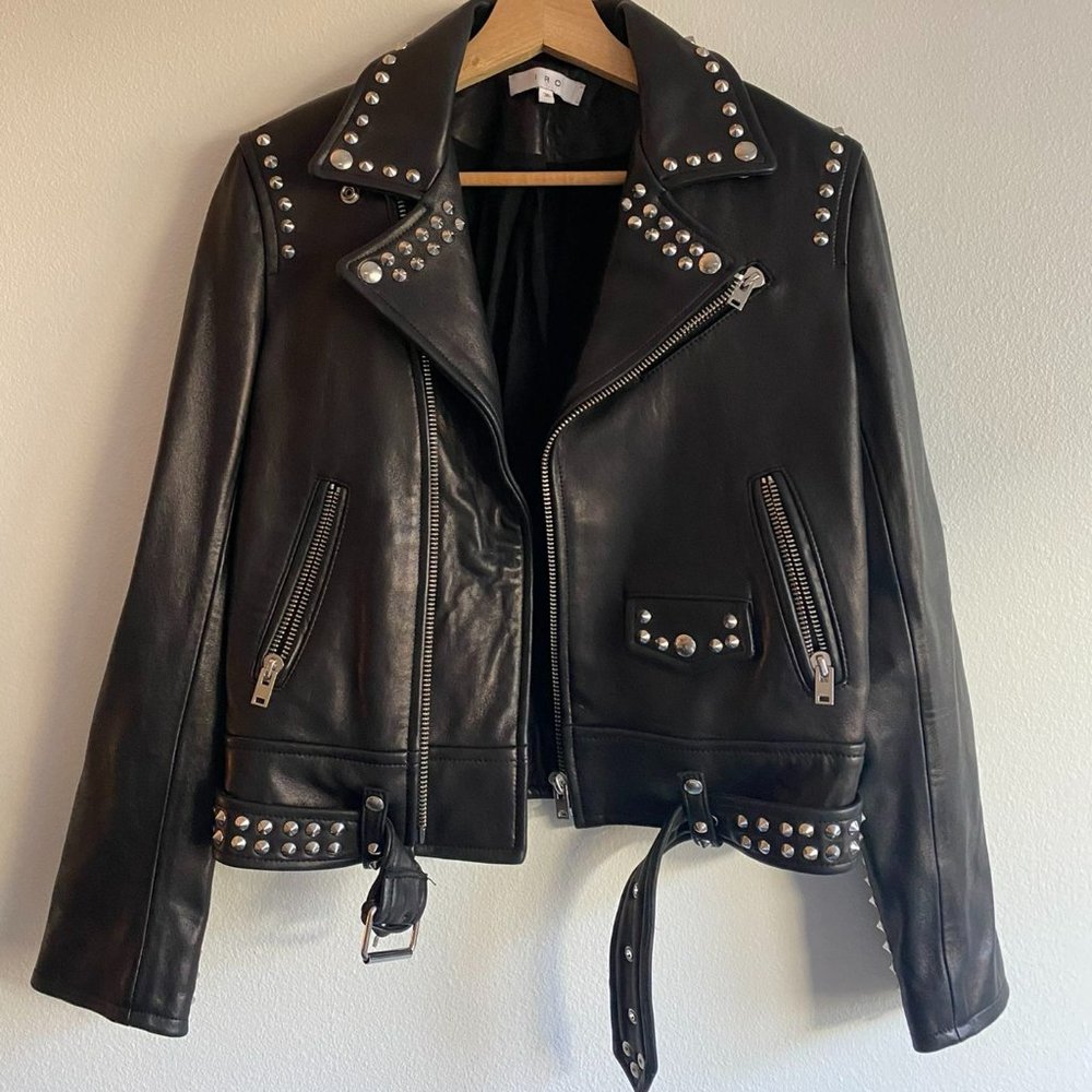 Women’s Small IRO Leather Jacket Like New